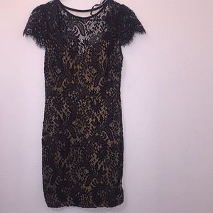 dress with see through back